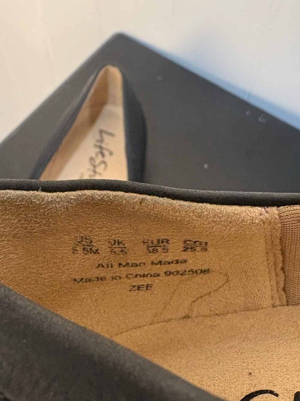 LifeStride Velocity 2.0 Black Comfort Loafers Flats Women’s 8.5 Wide Workwear - Picture 7 of 7